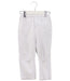 A White Sweatpants from Poivre Blanc in size 3T for girl. (Front View)