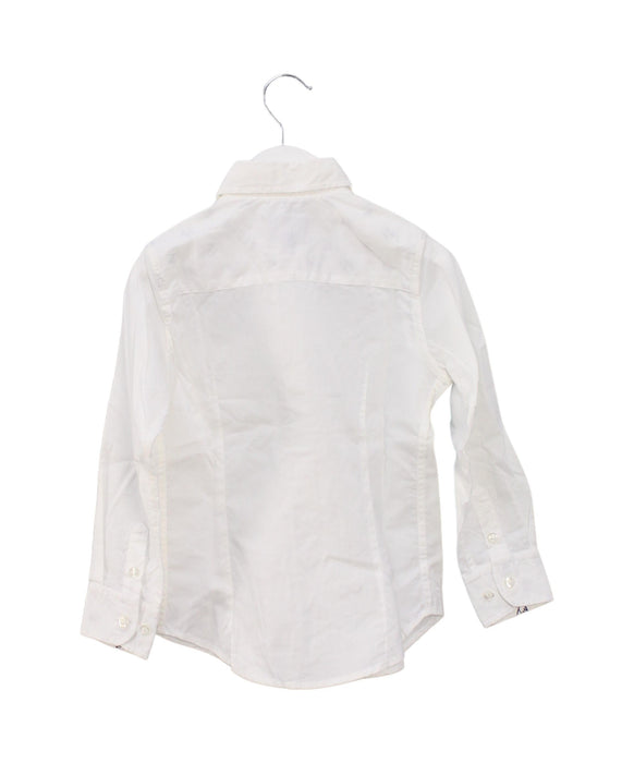 A Ivory Shirts from Fay in size 4T for boy. (Back View)