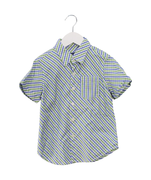 A Green Shirts from Nicholas & Bears in size 4T for boy. (Front View)