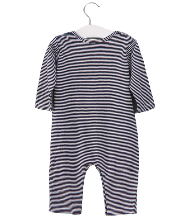 A Navy Long Sleeve Jumpsuits from Kissy Kissy in size 12-18M for girl. (Back View)