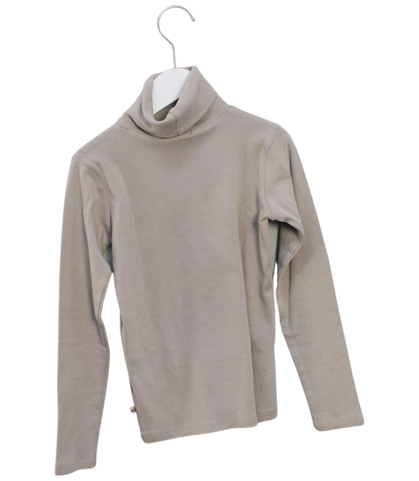 A Beige Long Sleeve Tops from Bonpoint in size 10Y for girl. (Back View)