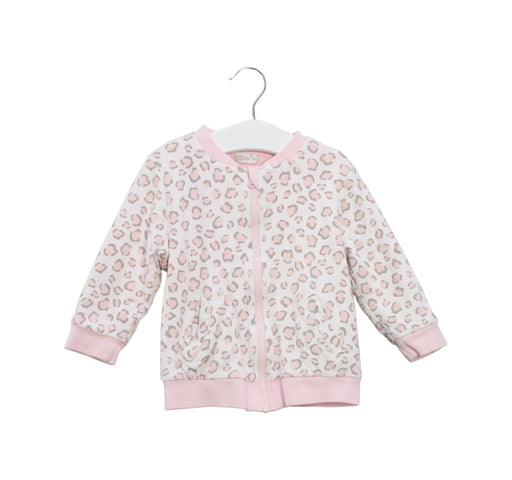 A White Lightweight Jackets from Mides in size 2T for girl. (Front View)
