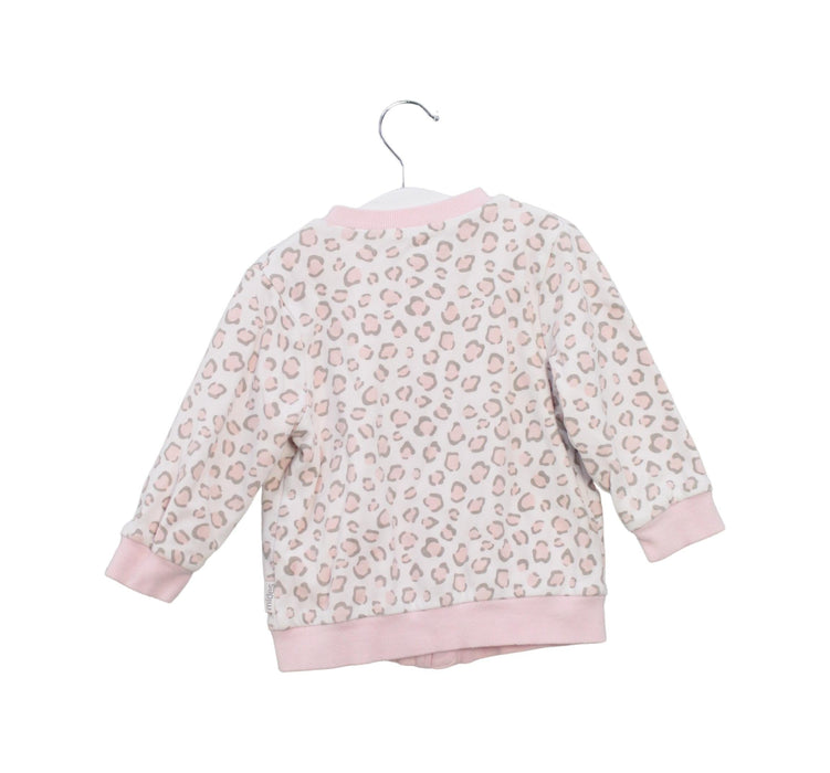 A White Lightweight Jackets from Mides in size 2T for girl. (Back View)