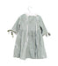 A Green Long Sleeve Dresses from Felix & Mina in size 2T for girl. (Back View)
