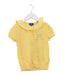 A Yellow Short Sleeve Tops from Nicholas & Bears in size 4T for girl. (Front View)