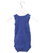 A Blue Sleeveless Bodysuits from Petit Bateau in size 3-6M for boy. (Back View)
