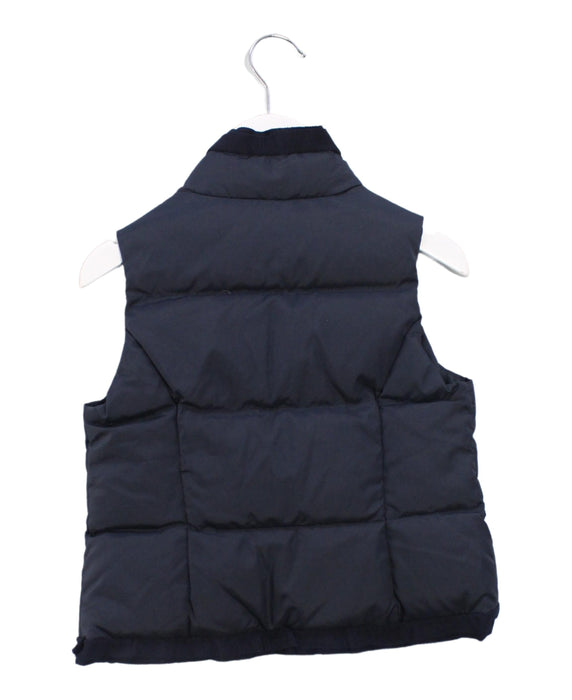 A Navy Outerwear Vests from Nicholas & Bears in size 12-18M for girl. (Back View)