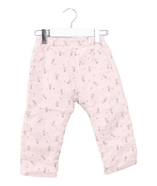 A Pink Casual Pants from Laranjinha in size 18-24M for girl. (Front View)
