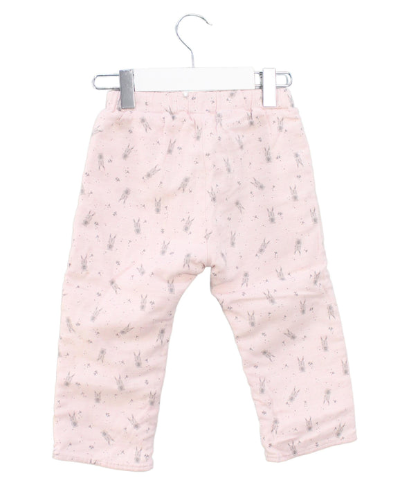 A Pink Casual Pants from Laranjinha in size 18-24M for girl. (Back View)