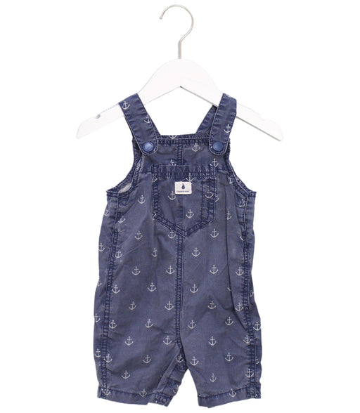 A Blue Long Overalls from Country Road in size 12-18M for neutral. (Front View)