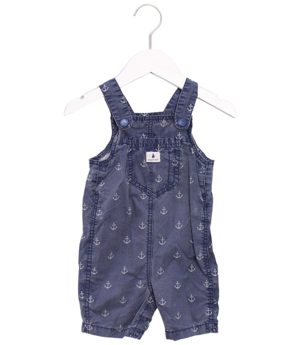 A Blue Long Overalls from Country Road in size 12-18M for neutral. (Front View)