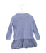 A Blue Sweater Dresses from Ralph Lauren in size 6-12M for girl. (Back View)