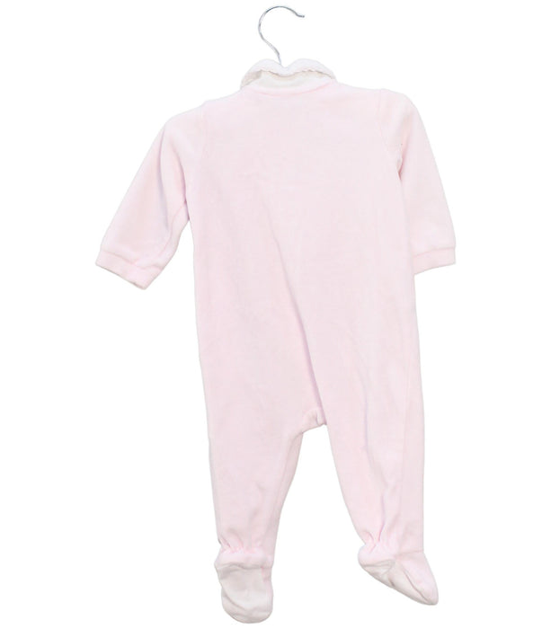 A Pink Long Sleeve Jumpsuits from Chicco in size 3-6M for girl. (Back View)