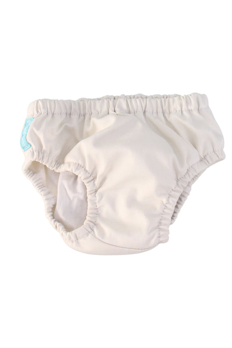 A White Cloth Diapers from Charlie Banana in size O/S for neutral. (Front View)