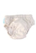 A White Cloth Diapers from Charlie Banana in size O/S for neutral. (Front View)