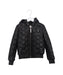 A Black Lightweight Jackets from Philipp Plein in size 6T for boy. (Front View)