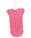 A Pink Bodysuits from Petit Bateau in size 0-3M for girl. (Back View)