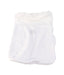 A White Sleepsacs from Petit Bateau in size O/S for neutral. (Front View)