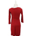A Red Long Sleeve Dresses from Isabella Oliver in size S for maternity. (Back View)