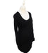 A Black Long Sleeve Tops from Isabella Oliver in size S for maternity. (Front View)