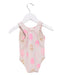 A Pink Swimsuits from Seed in size 3-6M for girl. (Back View)