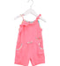 A Pink Sleeveless Rompers from La Compagnie des Petits in size 4T for girl. (Front View)