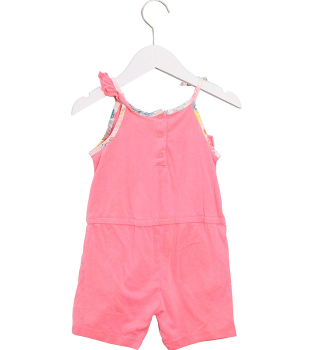 A Pink Sleeveless Rompers from La Compagnie des Petits in size 4T for girl. (Back View)