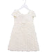 A Ivory Short Sleeve Dresses from Nicholas & Bears in size 3T for girl. (Front View)