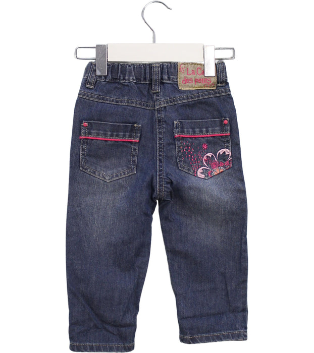 A Navy Jeans from La Compagnie des Petits in size 12-18M for girl. (Back View)