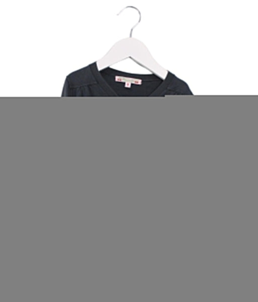 A Grey Cardigans from Bonpoint in size 6T for girl. (Front View)