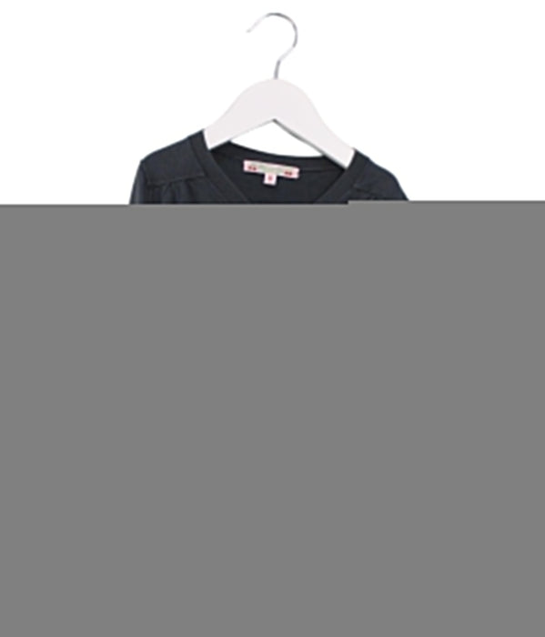 A Grey Cardigans from Bonpoint in size 6T for girl. (Front View)