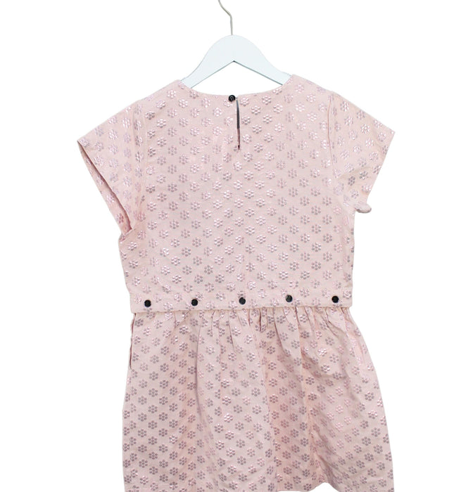 A Pink Short Sleeve Dresses from Sonia Rykiel in size 12Y for girl. (Back View)
