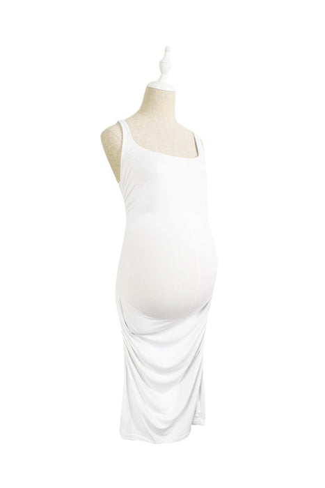 A White Sleeveless Dresses from Susana Monaco in size S for maternity. (Front View)