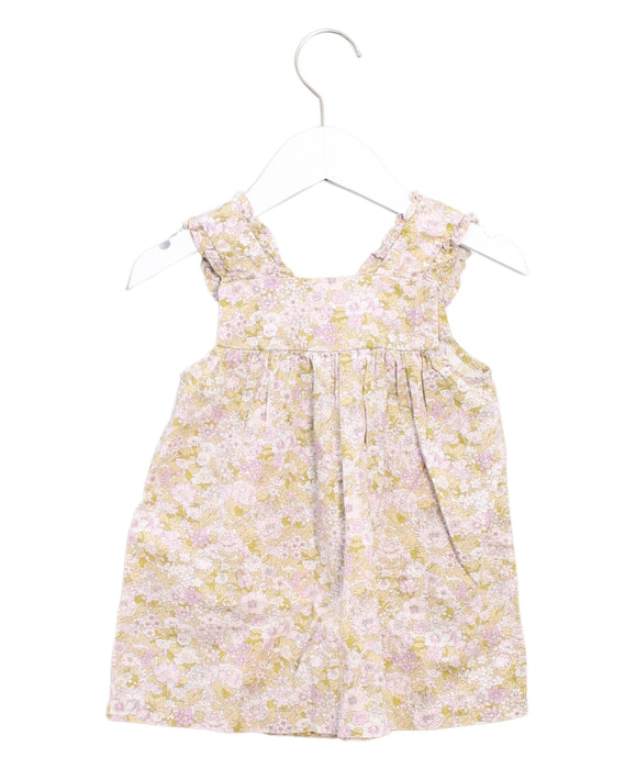 A Pink Sleeveless Dresses from Gingersnaps in size 6-12M for girl. (Back View)