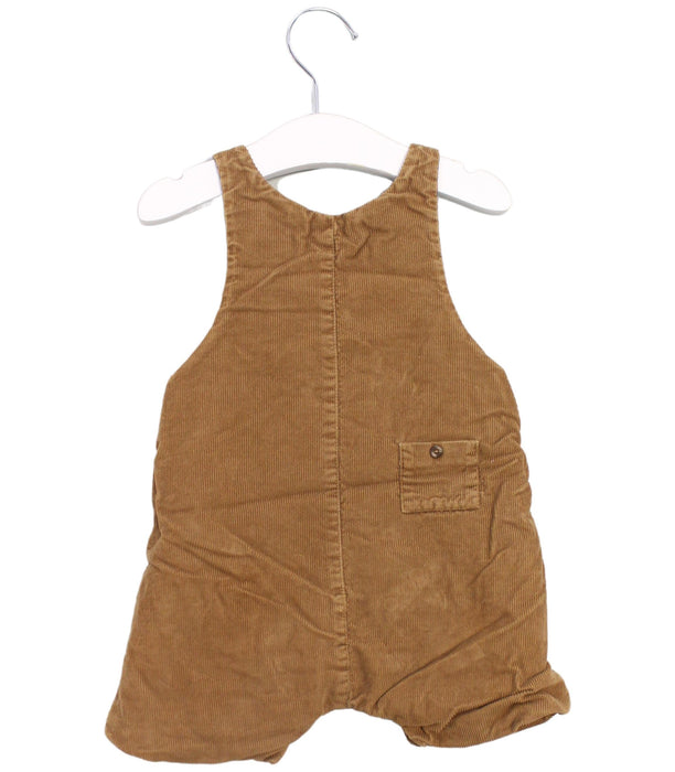 A Brown Overall Shorts from Marie Chantal in size 18-24M for boy. (Back View)