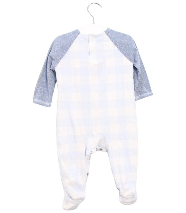 A White Onesies from Mudpie in size 3-6M for boy. (Back View)