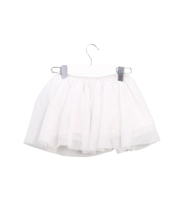A White Tulle Skirts from Seed in size 18-24M for girl. (Back View)