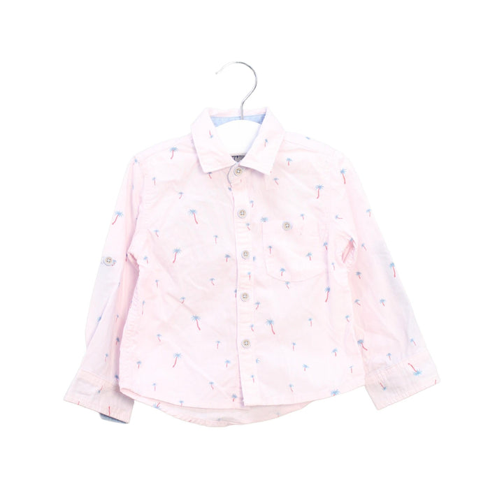 A Pink Shirts from Gingersnaps in size 3-6M for boy. (Front View)