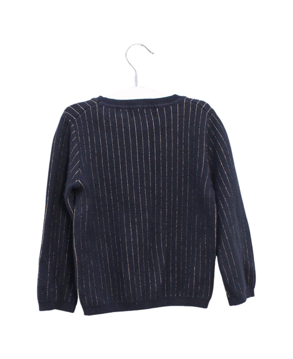 A Black Knit Sweaters from Oaks of Acorn in size 2T for boy. (Back View)