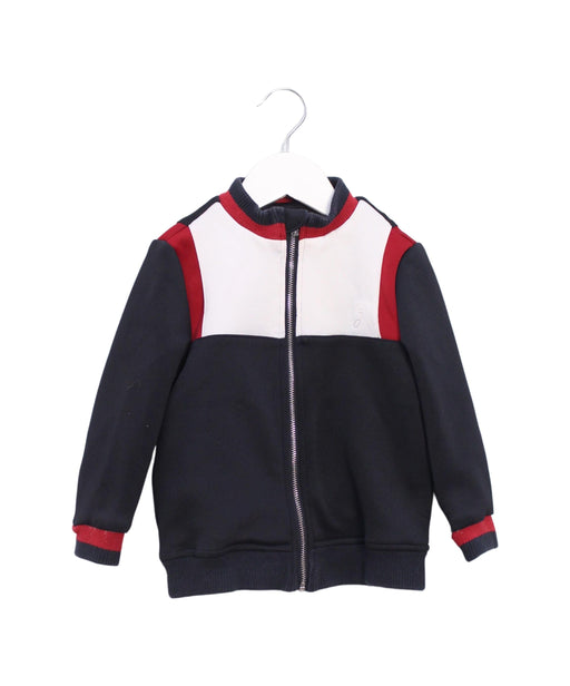 A Navy Lightweight Jackets from Jacadi in size 3T for boy. (Front View)