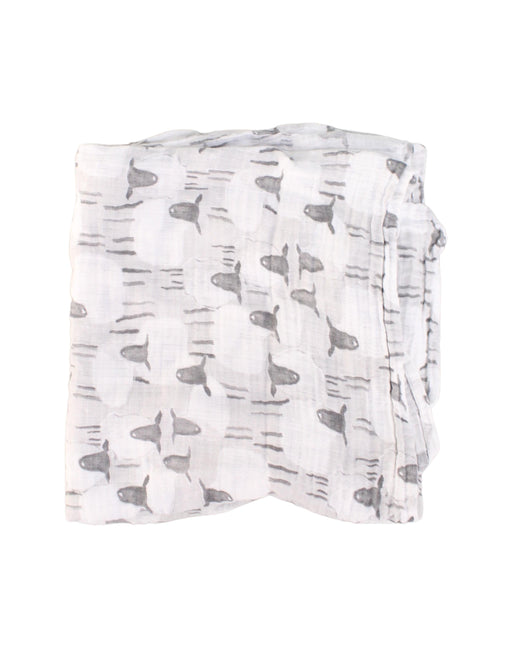 A Grey Swaddles from Aden & Anais in size O/S for neutral. (Front View)