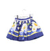 A Blue Short Skirts from Monnalisa in size 3T for girl. (Back View)