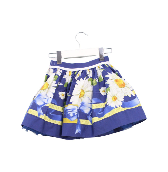 A Blue Short Skirts from Monnalisa in size 3T for girl. (Back View)