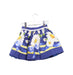 A Blue Short Skirts from Monnalisa in size 3T for girl. (Back View)