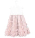 A Pink Sleeveless Dresses from Monsoon in size 18-24M for girl. (Back View)