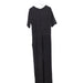 A Black Short Sleeve Jumpsuits from IKKS in size 10Y for girl. (Back View)