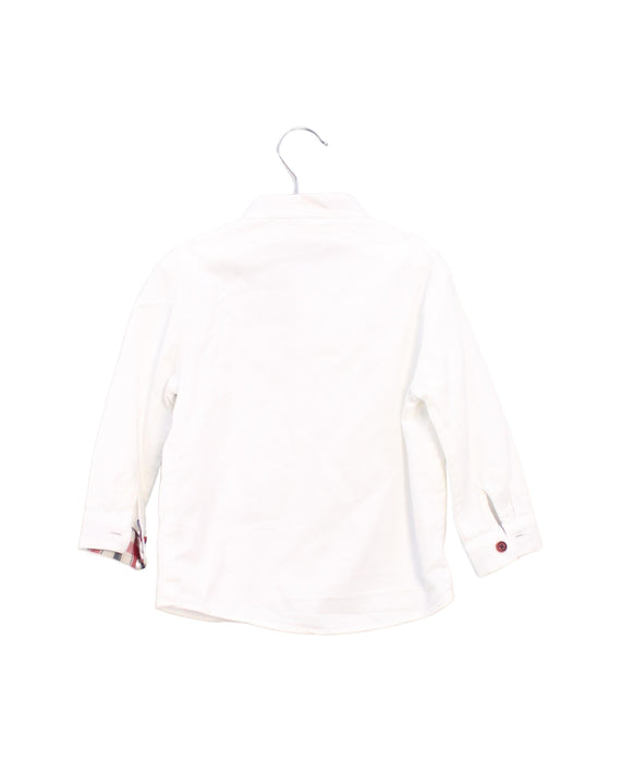 A White Shirts from Paz Rodriguez in size 12-18M for boy. (Back View)