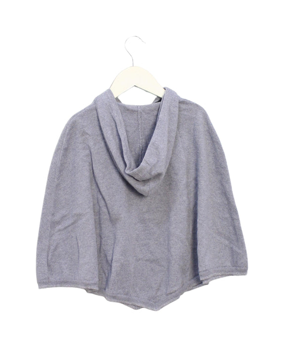 A Grey Capes & Ponchos from Little Mercerie in size 8Y for girl. (Back View)