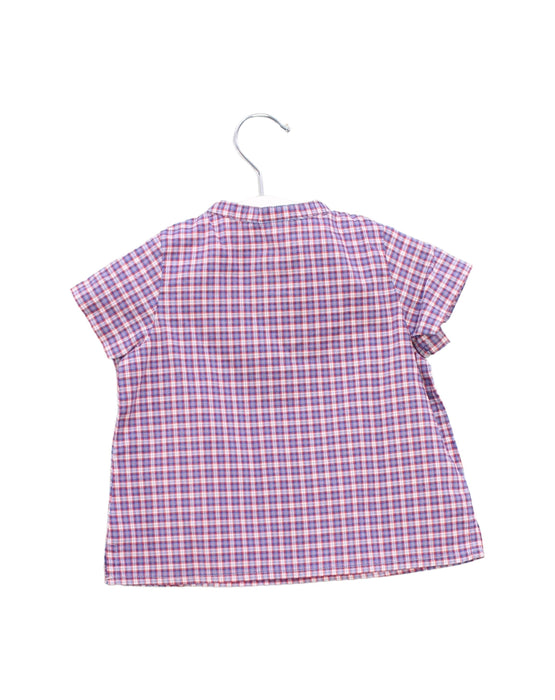 A Red Shirts from Bonpoint in size 6-12M for boy. (Back View)