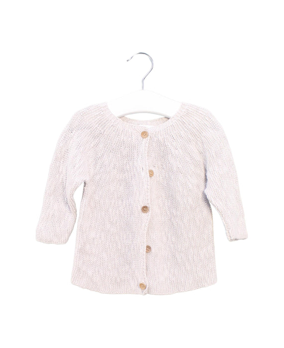 A Beige Cardigans from Seed in size 3-6M for boy. (Front View)